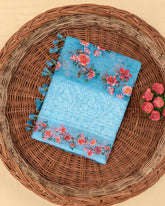 SC3166 - Linen With Embroidery Border